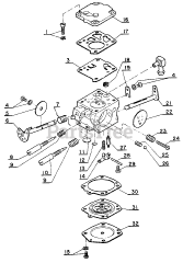 Echo CS-60 S - Echo Chainsaw (SN: 059501 - 999999)