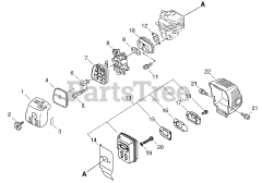 Echo SRM-270 U - Echo Brush Cutter (SN: S52520001001 - S52520999999)
