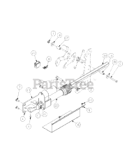 Cub Cadet 59A30016 (59A30016150) - Cub Cadet Electric Deck Lift General Assembly