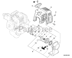 Echo SRM-210 - Echo String Trimmer (SN: 10001001 - 10999999) Engine Cover, Starter -- i-30