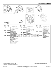 Briggs & Stratton 135232-1038-E1 - Briggs & Stratton Horizontal Engine Flywheels, Rotating Screens