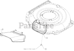 Craftsman M 260 (CMXGMAM201201) (12AVU2BZ793) - Craftsman Walk-Behind Mower (2021) Side Discharge Chute