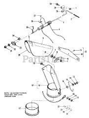 Simplicity 1690382 - Simplicity Snowbuster 24" Snow Thrower, 5hp Spout Group