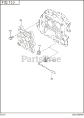 Subaru Robin DY272DD5470 (DY27-2) - Subaru Robin Engine, Diesel 150 Crankcase