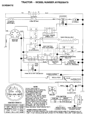 Electrolux/AYP 8209 A89 - Electrolux/AYP Lawn Tractor (1998) SCHEMATIC