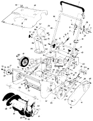 MTD 316-150-000 - MTD Snow Thrower (1986)