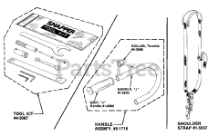 Snapper 411 SST (86298) - Snapper String Trimmer 411SST Accessories