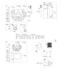 Briggs & Stratton 49S877-0010-B1 - Briggs & Stratton Vertical Engine