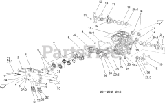 Toro 72028 (7500-D) - Toro 60" Z Master Zero-Turn Mower, Rear-Discharge Deck (SN: 416262337 - 416288793) Transmission Assembly (cont.) Center Section Assembly