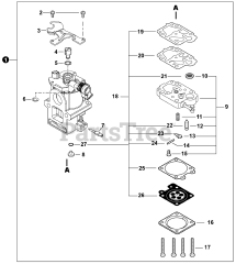Echo PB-7910 H - Echo Backpack Blower (SN: P57512001001 - P57512999999)