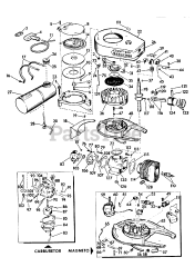 Lawn-Boy 1920 - Lawn-Boy Snow Thrower (SN: 400000001 - 499999999) (1964) Model C-81 Engine Parts List
