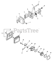 Echo CS-345 - Echo Chainsaw (SN: 03001001 - 03999999)