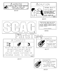 Scag GC-STC - Scag Grass Catcher (SN: B8100001 - B8199999)