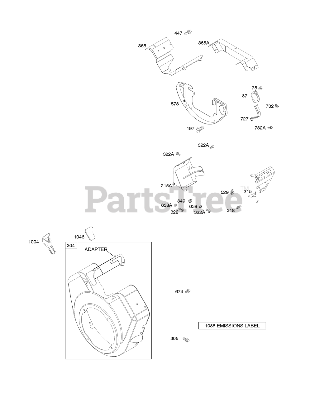 Briggs & Stratton 350445-0138