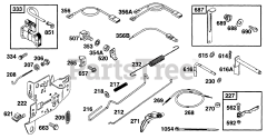 Briggs & Stratton 195432-1002-05 - Briggs & Stratton Horizontal Engine Controls, Elect