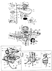Lawn-Boy 3001 - Lawn-Boy Walk-Behind Mower (SN: 700000001 - 799999999) (1967) Model C-43 Engine Parts List