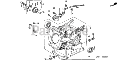Honda WP30 X ACF6 (WZBF) - Honda Water Pump, Made in Japan (SN: WZBF-1000001 - WZBF-1299999) CYLINDER