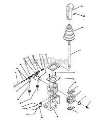 Snapper Z 2205KV (80920) - Snapper Zero-Turn Mower, 22hp Joystick Steering Control Parts (Part 2)