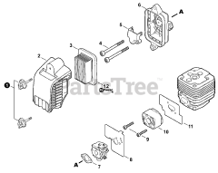 Echo PB-580 H - Echo Backpack Blower (SN: P44012001001 - P44012999999)