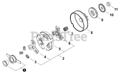 Echo CS-501 P - Echo Chainsaw (SN: C98013001001 - C98013999999)