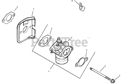 Toro 30291 - Toro 44" ProLine Walk-Behind Mower, Hydro Drive, 15hp (SN: 210000001 - 210005000) (2001) Fuel System Assembly Kohler Model Cv15t-41604