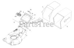 Exmark ECXHN21 - Exmark 21" X-Series Walk-Behind Mower, Honda GXV (SN: 313000000 - 313999999) (2013)