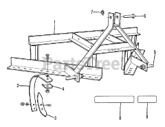 Simplicity 2107003 - Simplicity Model 40 One Row Cultivator