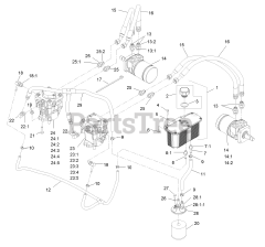 Exmark TTX650EKCE524 - Exmark 52" Turf Tracer X-Series Walk-Behind Mower, Kohler (SN: 314000000 - 314999999) (2014)