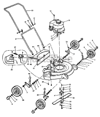 International Harvester 3330 - International Harvester 20" Economy Push Walk-Behind Mower (1975 - 1976)