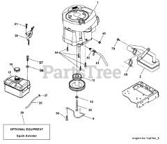 Poulan Pro PB 195H42 LT (960420036-01) - Poulan Pro Lawn Tractor (2008-04) Engine