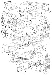 Central Park 139-753-046 - Central Park Lawn Tractor (1989) (Central Hardware)