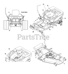 Craftsman 107.287900 (7800339) - Craftsman ZTS7500 Series 50" Zero-Turn Mower, 26hp Briggs & Stratton (2008)