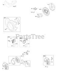Briggs & Stratton 121003-1412-B2 - Briggs & Stratton Horizontal Engine