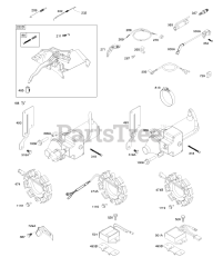 Briggs & Stratton 25D137-0007-H1 - Briggs & Stratton Horizontal Engine