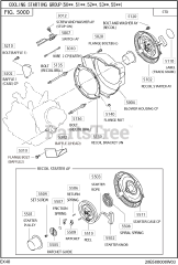 Subaru Robin EX400D00000 (EX40) - Subaru Robin Engine 500 Cooling &amp; Starting