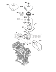 Briggs & Stratton 61G277-0013-J1 - Briggs & Stratton Horizontal Engine