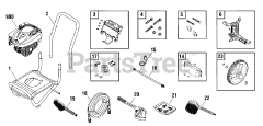 Brute 020375-0 - Brute 2,500 PSI Pressure Washer Main Unit (207160)