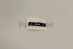 Echo 89033252730 Choke Label - image 2