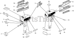 Honda BF5 AH LA (BADL) - Honda Outboard Engine, Made in Japan (SN: BADL-1000001 - BADL-1099999) LABELS