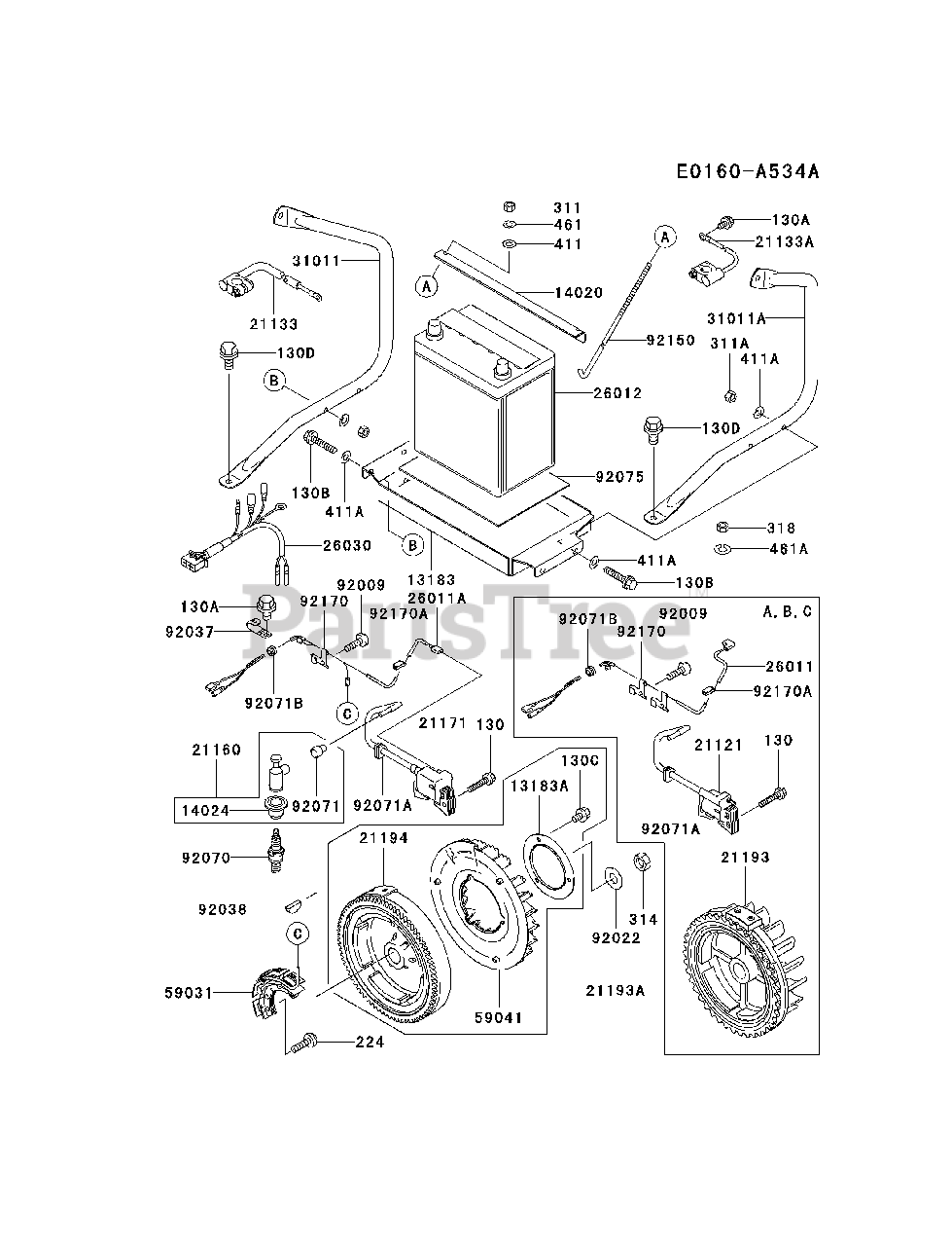 Kawasaki GE-5000-AS-GEF00A-DS00