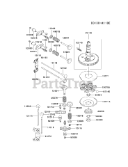 Kawasaki FH430V-DS26 - Kawasaki Engine VALVE/CAMSHAFT