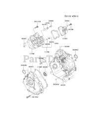 Kawasaki FE290D-CS20 - Kawasaki Engine CYLINDER/CRANKCASE