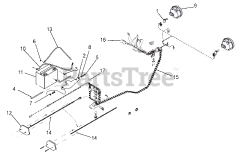 Ariens 996148 - Ariens Contractor 4WD Utility Vehicle, Subaru EH65 (SN: 020000 & Above) Electrical Wiring