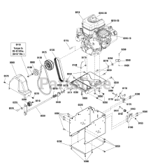 Murray MH 761650 SE (1696487-01) - Murray 30" Snow Thrower, 16.5hp, Canada (2015)