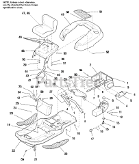AGCO 413 H (1693046) - AGCO Riding Mower, 14hp