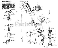 Paramount 2201 - Paramount Trimmer, Electric TRIMMER ASSEMBLY