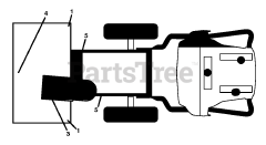 Poulan Pro PR 300 (961920071-05) - Poulan Pro Snow Thrower (2018-02) DECALS 2