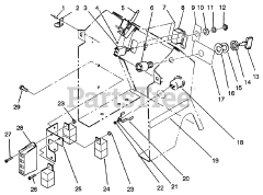 Toro 22-14OE02 (244-H) - Toro Yard Tractor (SN: 020000001 - 029999999) (1992)