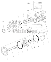 Simplicity 1692871 - Simplicity Legacy Garden Tractor, 20hp Hydraulic Steering Unit - SERVICE PARTS (1716257)
