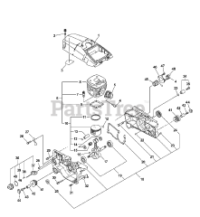 Echo CS-680 - Echo Chainsaw (SN: C03203001001 - C03203999999)